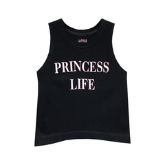 PRINCESS LIFE GIRLS CROP SINGLET